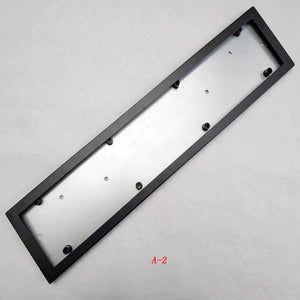 Planet Gates 1 Pcs Car License Plate Frame Metal Frame License Plate Holder Number Plate Holder Fit EU Vehicles Standard Car Styling