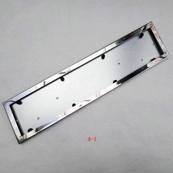 Planet Gates 1 Pcs Car License Plate Frame Metal Frame License Plate Holder Number Plate Holder Fit EU Vehicles Standard Car Styling