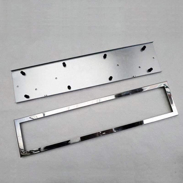 Planet Gates 1 Pcs Car License Plate Frame Metal Frame License Plate Holder Number Plate Holder Fit EU Vehicles Standard Car Styling