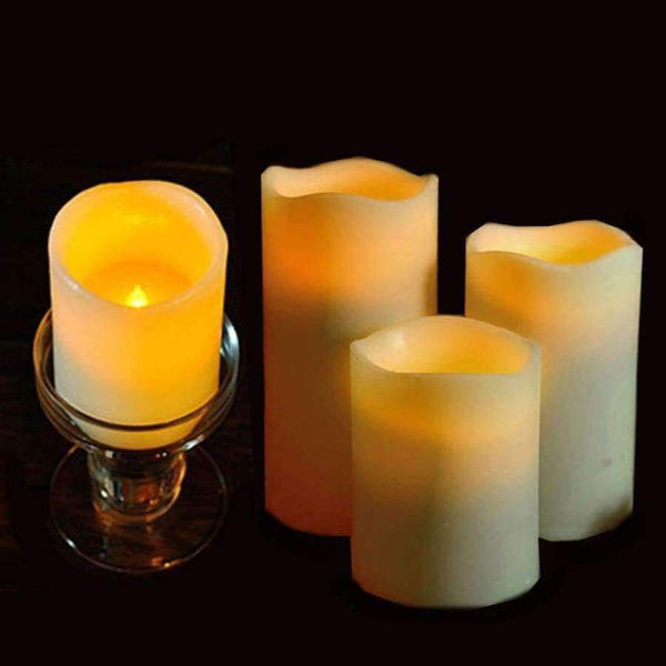 Planet Gates 1 pcs Cylindrical Flickering LED Candle Light Flameless forGarden Yard / Christmas Lamp Decoration