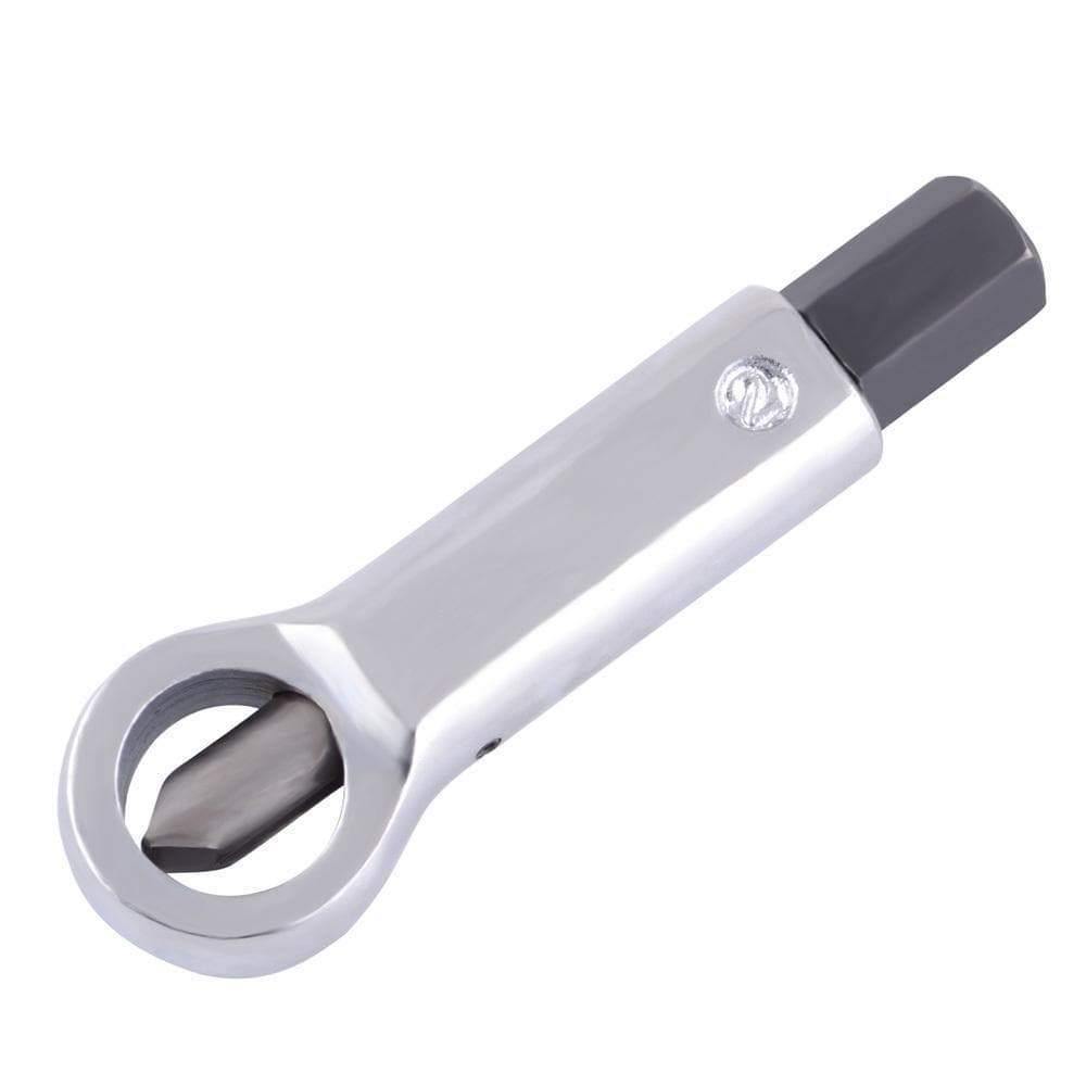 Planet Gates 1 Pcs Duty Rust Resistant Damaged Nut Splitter Remover Rusty Nut Splitter Spanner Remove Cutter Tool Steel Wrench Hex