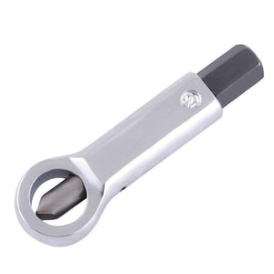 Planet Gates 1 Pcs Duty Rust Resistant Damaged Nut Splitter Remover Rusty Nut Splitter Spanner Remove Cutter Tool Steel Wrench Hex