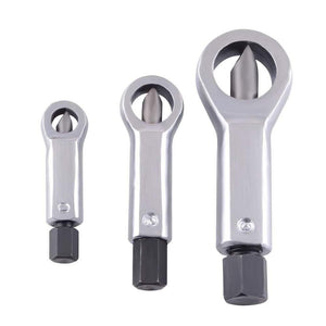 Planet Gates 1 Pcs Duty Rust Resistant Damaged Nut Splitter Remover Rusty Nut Splitter Spanner Remove Cutter Tool Steel Wrench Hex