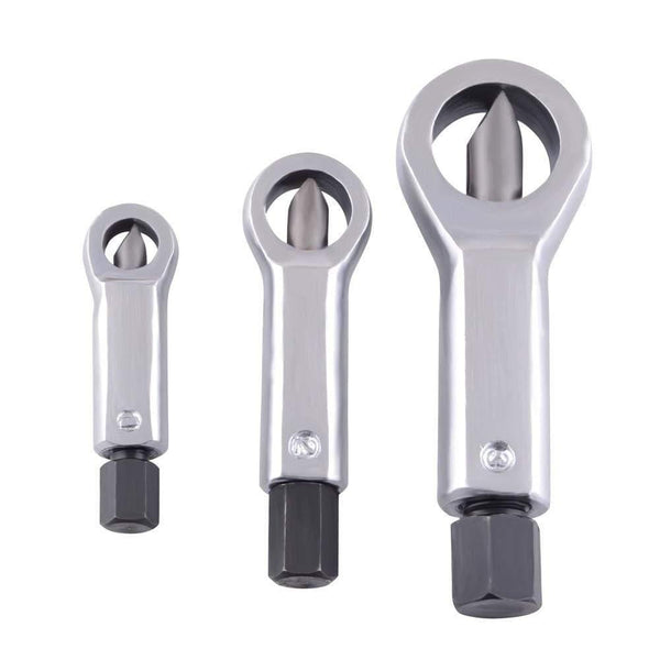 Planet Gates 1 Pcs Duty Rust Resistant Damaged Nut Splitter Remover Rusty Nut Splitter Spanner Remove Cutter Tool Steel Wrench Hex