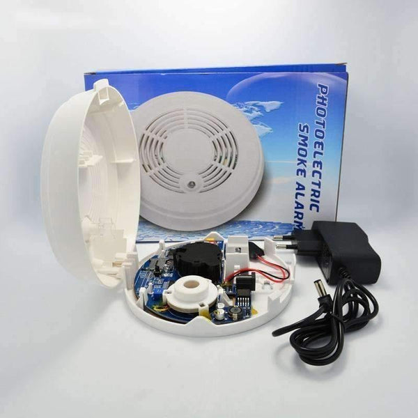 Planet Gates (1 PCS) Fire Control Alarm Detector GSM SMS Smoke Sensor Alarm Home security Protection Call number Detector For Free shipping