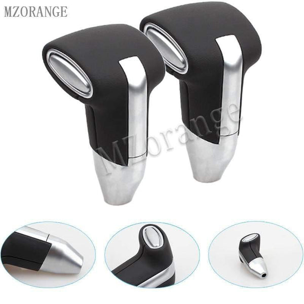 Planet Gates 1 PCS Gear Shift Knob New Automatic Transmission Leather+Chrome For Toyota Camry for Rav4 for Corolla Ex Gear Head CAR