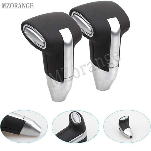 Planet Gates 1 PCS Gear Shift Knob New Automatic Transmission Leather+Chrome For Toyota Camry for Rav4 for Corolla Ex Gear Head CAR