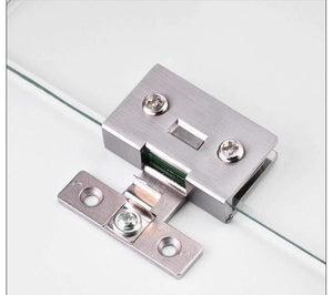 1 Pcs High Quality Free Opening Wine Cabinet Cabinet Glass Hinge Furniture Hardware Accessories Cake Cabinet Glass Hinge