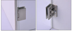 1 Pcs High Quality Free Opening Wine Cabinet Cabinet Glass Hinge Furniture Hardware Accessories Cake Cabinet Glass Hinge