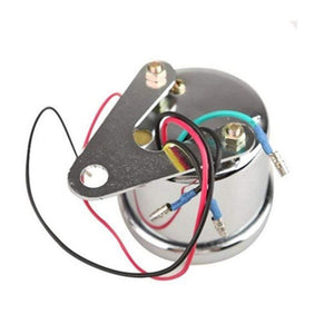 Planet Gates 1 pcs LED Backlight Motorcycle Tachometer Meter Tachometer Gauge Rev Counter 0-13000 RPM chrome