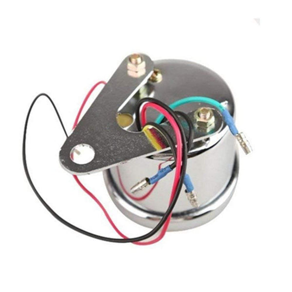 Planet Gates 1 pcs LED Backlight Motorcycle Tachometer Meter Tachometer Gauge Rev Counter 0-13000 RPM chrome