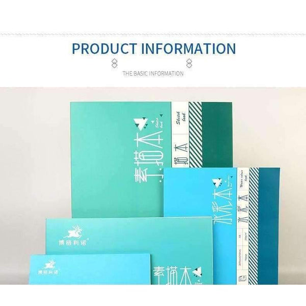 Planet Gates 1 Pcs Professional Watercolor/Sketch Paper 16/32Sheets Hand Painted Water-soluble Book Creative Office School Art Supplies