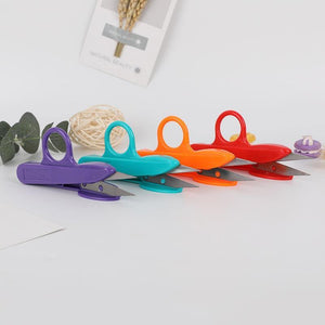 Planet Gates 1 Pcs  Scissors Sewing Spring Embroidery Thrum Yarn Scissors Cross Stitch Clothing Tailor U-cut Head Shear DIY Supplies