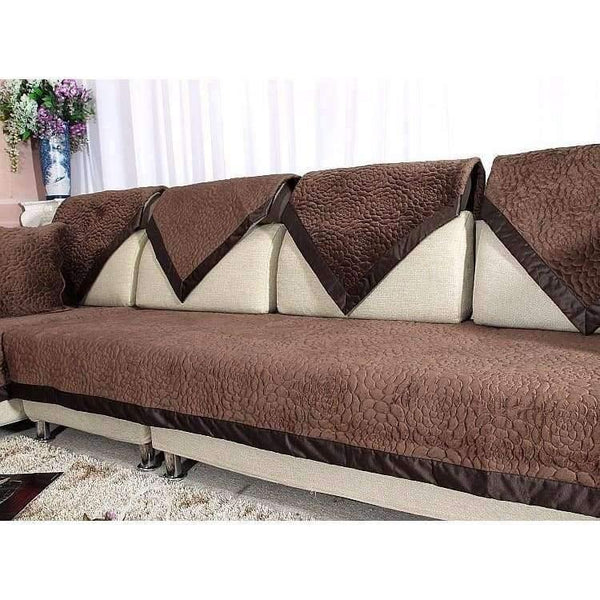Planet Gates 1 PCS Sofa Cover Towel Fleece Fabric Anti-Mite Modern Sofa Towel Slipcover Seat Couch Cover For Living Room Home Decor Non-slip