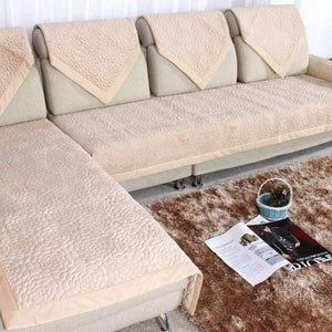 Planet Gates 1 PCS Sofa Cover Towel Fleece Fabric Anti-Mite Modern Sofa Towel Slipcover Seat Couch Cover For Living Room Home Decor Non-slip