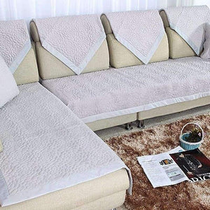 Planet Gates 1 PCS Sofa Cover Towel Fleece Fabric Anti-Mite Modern Sofa Towel Slipcover Seat Couch Cover For Living Room Home Decor Non-slip