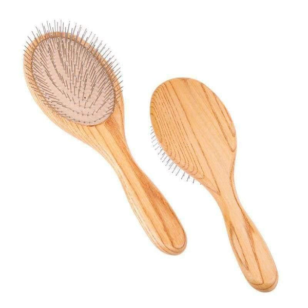 Planet Gates 1 Pcs Wood Oval Anti-static Hair Brush Comb Improve Hair Growth Scalp Massage Comb for All Types of Hair Hair Care Styling Tool