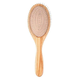 Planet Gates 1 Pcs Wood Oval Anti-static Hair Brush Comb Improve Hair Growth Scalp Massage Comb for All Types of Hair Hair Care Styling Tool