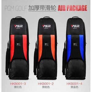 Planet Gates 1 PGM Genuine Golf air bag thickening type double deck aircraft bag with pulley golf bag
