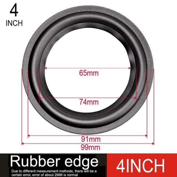 Planet Gates 1 piece / 4INCH-Rubber edge DIYLIVE 4-12 "Rubber surround collapsible subwoofer ring repair speaker fittings (100 ~ 300mm) 4 "5" 5.5 "6.5" 7 "8" 10 "12"