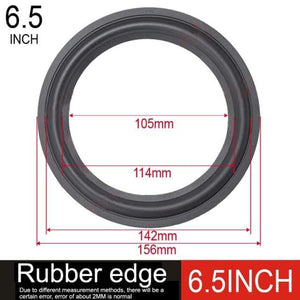 Planet Gates 1 piece / 6.5INCH-Rubber edge DIYLIVE 4-12 "Rubber surround collapsible subwoofer ring repair speaker fittings (100 ~ 300mm) 4 "5" 5.5 "6.5" 7 "8" 10 "12"