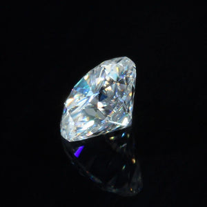 Planet Gates 1 Piece 6mm F Color Lab Grown Moissanite Diamond Loose Gemstone for Jewelry Making Equivalent Diamond Weight 0.8 ct