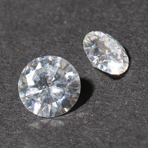 Planet Gates 1 Piece 9mm 3ct Carat Diamond equivalent weight Stunning F Colorless Moissanite Loose Gemstone Beads Luxury Jewelry