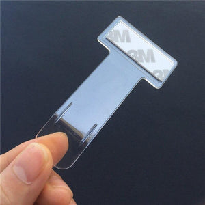 1 piece Car Styling Parking Ticket Clip Auto Fastener Card Bill Holder Organizer Windshield Stickers For Audi VW Kia BMW Toyota
