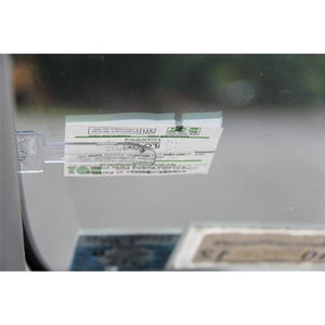 1 piece Car Styling Parking Ticket Clip Auto Fastener Card Bill Holder Organizer Windshield Stickers For Audi VW Kia BMW Toyota