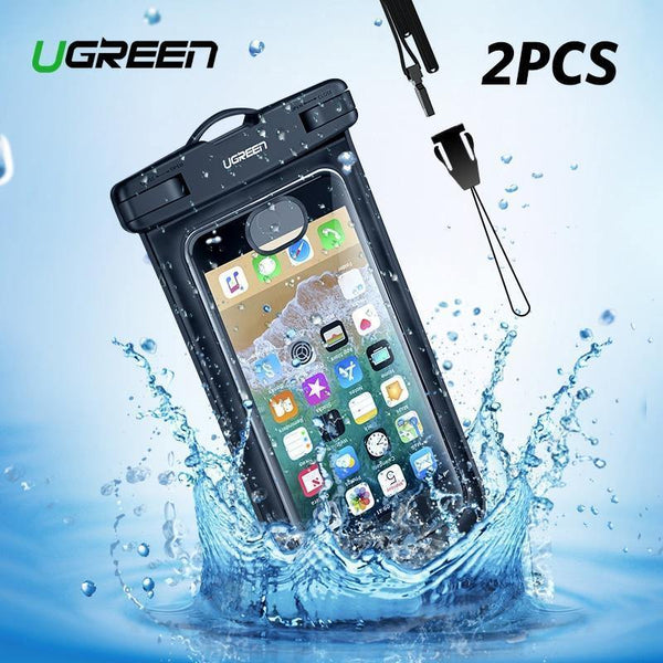 Planet Gates 1 Piece / China Ugreen Waterproof Case Bag Phone Pouch 6.3'' Phone Bag Case For iPhone Xs X 8 7 7Plus 6S 6Plus Samsung Galaxy S9 S8 Phone Case