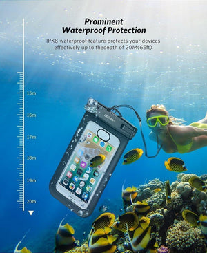 Planet Gates 1 Piece / China Ugreen Waterproof Case Bag Phone Pouch 6.3'' Phone Bag Case For iPhone Xs X 8 7 7Plus 6S 6Plus Samsung Galaxy S9 S8 Phone Case