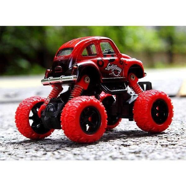 Planet Gates 1 Piece Monster Truck Inertia Kids Toy Vehicles Baby Boys Super Cars Pull Back Blaze Truck Children Gift Toys Bus Open The Door