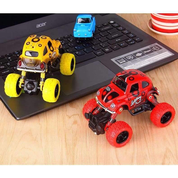 Planet Gates 1 Piece Monster Truck Inertia Kids Toy Vehicles Baby Boys Super Cars Pull Back Blaze Truck Children Gift Toys Bus Open The Door