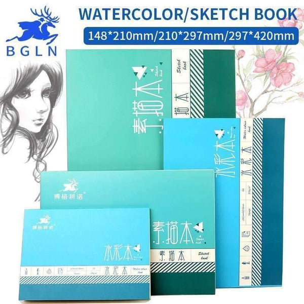 Planet Gates 1 Piece Professional Watercolor/Sketch Paper 16/32Sheets Hand Painted Water-soluble Book Creative Office School Art Supplies