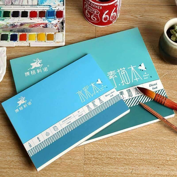 Planet Gates 1 Piece Professional Watercolor/Sketch Paper 16/32Sheets Hand Painted Water-soluble Book Creative Office School Art Supplies