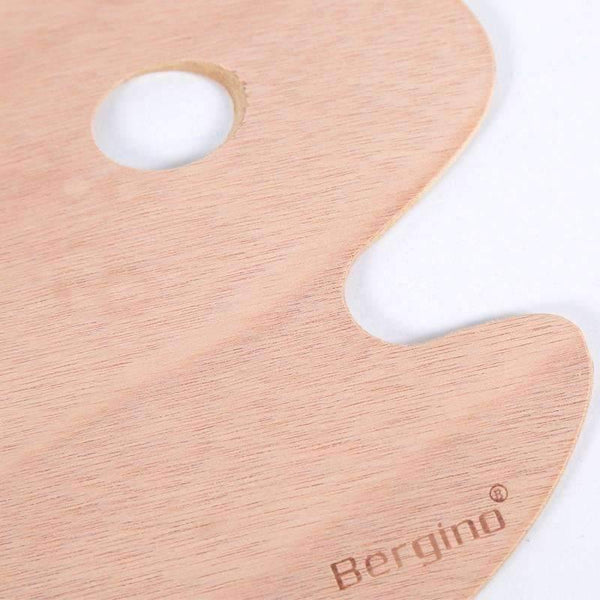 Planet Gates 1 Piece Wood Oval Square Oil Painting Palette Professional Oil Paint Ellipse Drawing Palette Paleta School Art Supplies