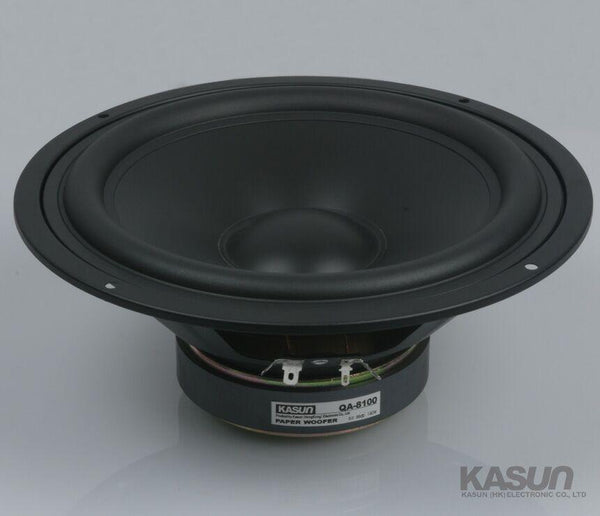 Planet Gates 1 Pieces Original KASUN QA-8100/QS-8210 8'' Home Audio DIY HiFi Woofer Speaker Driver Unit Black PP Cone 8ohm/140W D210-218mm