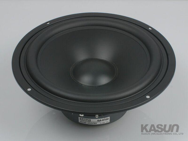 Planet Gates 1 Pieces Original KASUN QA-8100/QS-8210 8'' Home Audio DIY HiFi Woofer Speaker Driver Unit Black PP Cone 8ohm/140W D210-218mm