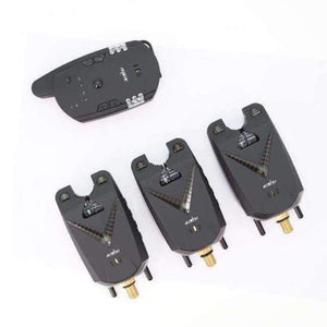 Planet Gates 1 plus 3 Carp fishing alarm set with remote receiver wireless fishing alarm with Snag Ear Bar