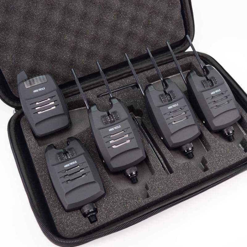 Planet Gates 1 plus 3 Wireless Carp Fishing Bite Alarm Sounds and LED Alarming Alarm Indicator Electronic with Snag Ear Bar