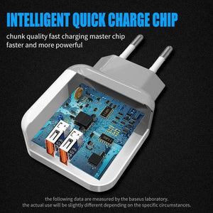 Planet Gates 1 Ports Charger H&A Universal Dual 2 USB EU Charger Plug For iPhone Huawei Travel Phone Charger For Samsung Xiaomi Wall Portable Charging Plug