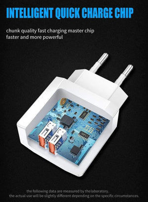 Planet Gates 1 Ports Charger H&A Universal Dual USB Charger For iPhone X XS 7 8 Plus EU Plug 2 Ports Travel Wall Phone Charging For Samsung S9 Huawei Charge