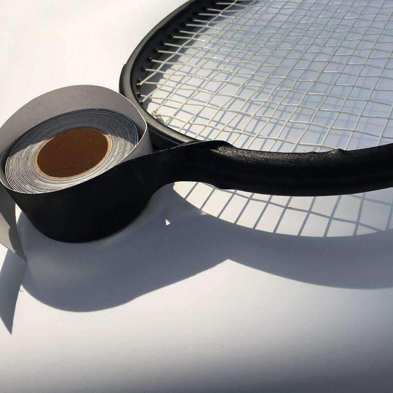 Planet Gates 1 Reel 550cm tennis racket dedicated racket Protector/racket head to reduce impact and friction sticker (black/white)
