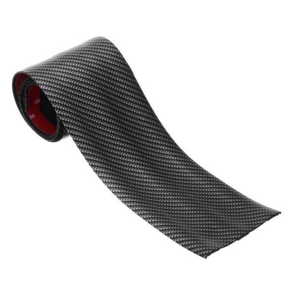 Planet Gates 1 Roll 3cm 5cm 7cm 10cm Carbon Fiber Rubber Soft Bumper Strip DIY Door Sill Protector Edge Guard Car Stickers Car Styling