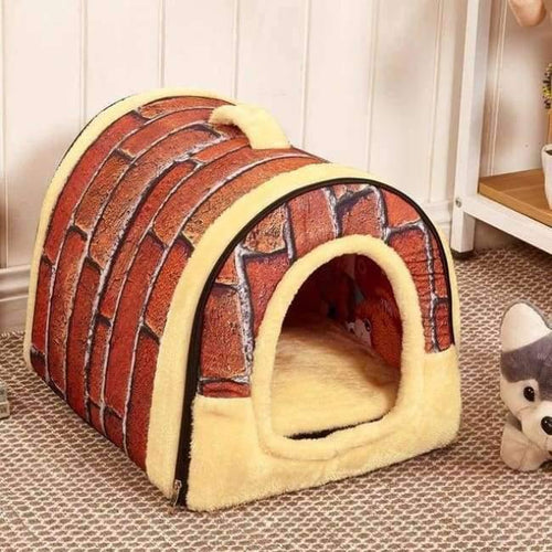 Planet Gates 1 / S 35X30CM Dog House Kennel Nest With Mat Foldable Pet Dog Bed Cat Bed House For Small Medium Dogs Travel Pet Bed Bag Product