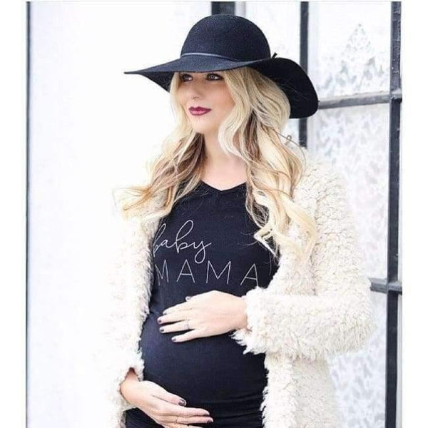 Planet Gates 1 / S Maternity Pregnancy clothes Tops Tees Letter pattern Summer Pregnant tshirt Woman Plus Size 3XL Baby DADDY MAMA Funny T Shirt