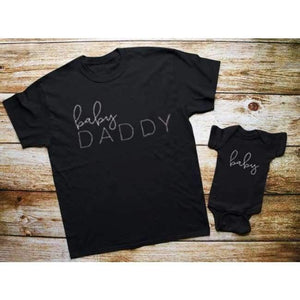 Planet Gates 1 / S Maternity Pregnancy clothes Tops Tees Letter pattern Summer Pregnant tshirt Woman Plus Size 3XL Baby DADDY MAMA Funny T Shirt