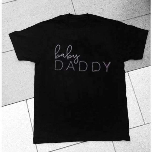 Planet Gates 1 / S Maternity Pregnancy clothes Tops Tees Letter pattern Summer Pregnant tshirt Woman Plus Size 3XL Baby DADDY MAMA Funny T Shirt