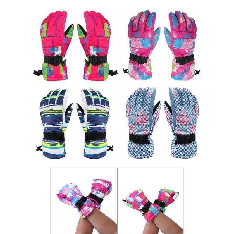Planet Gates 1 / S Women Ski gloves Windproof Waterproof Warm Cycling Ski Snow Snowmobile Motorcycle Snowboard Skiing Gloves Winter Outdoor