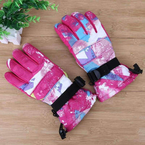 Planet Gates 1 / S Women Ski gloves Windproof Waterproof Warm Cycling Ski Snow Snowmobile Motorcycle Snowboard Skiing Gloves Winter Outdoor